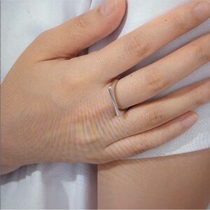 Amazon Essentials Gold Plated Bar Ring Bundle (New) 25 size 6